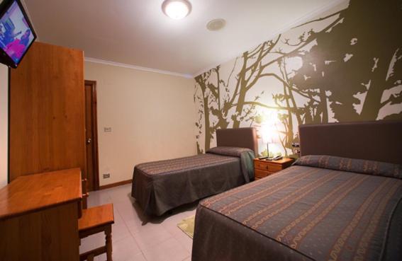 ויאלבה Hostal Restaurante Terra Cha חדר תמונה