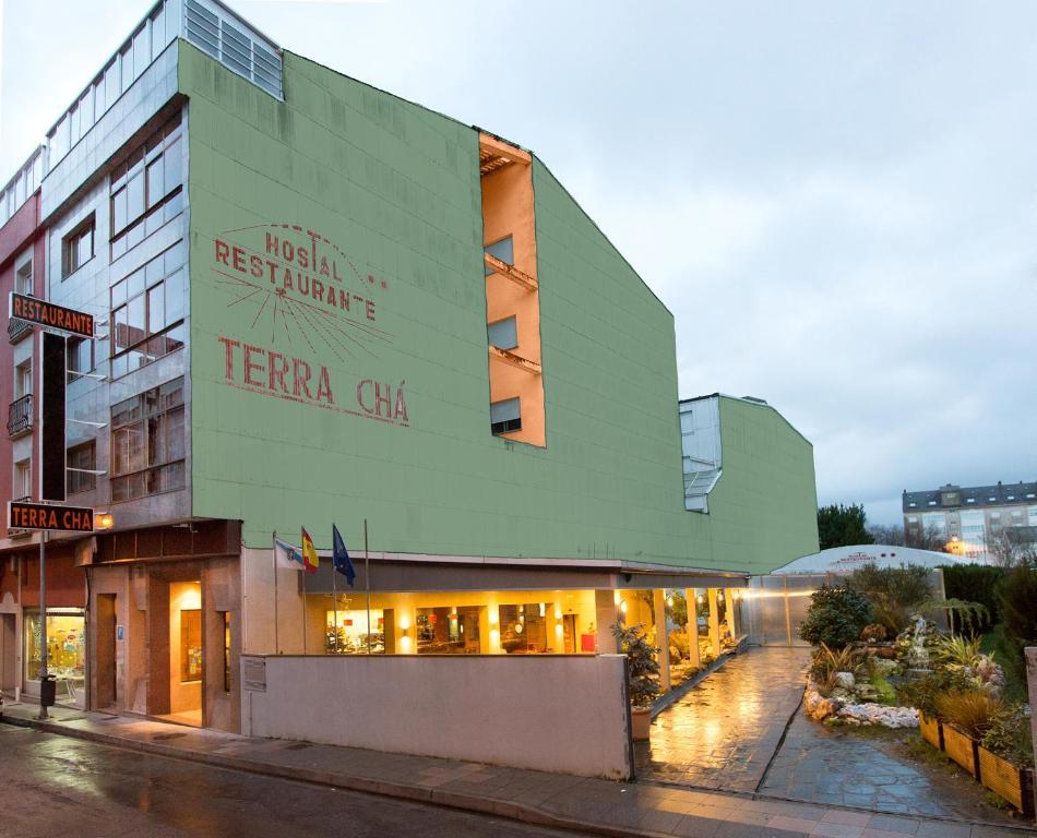 ויאלבה Hostal Restaurante Terra Cha מראה חיצוני תמונה